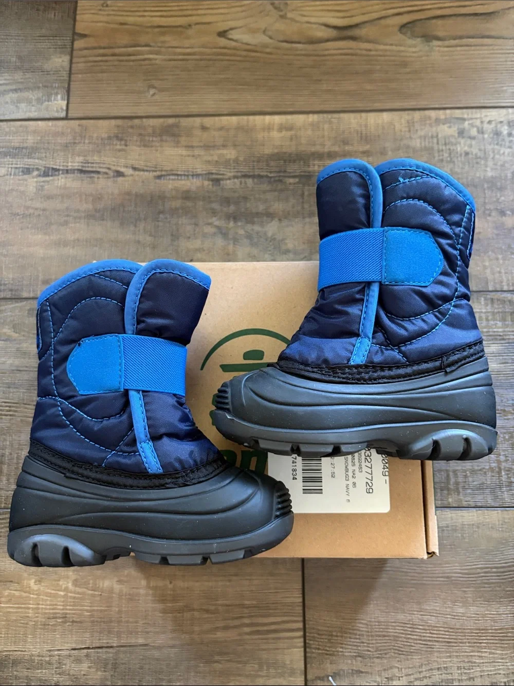 Kamik Kids Navy and Blue Snow/Rain Boots